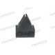 B2TAC62001 Textile Machine Parts Black Block For Yin Cutter , CAD Plotter Paper