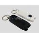 20 Lumen Small Led Pocket Flashlight Black And White Brightest With Keychain