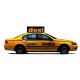 Commercial Taxi Top Digital Signage 500cd/M2 Brightness For Advertising Player