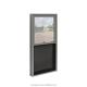 Latest Design Custom Double Glaze Aluminium Double Hung Window with Magnetic Screen