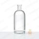 Glass Collar Custom 50ml 100ml 200ml 500ml 750Ml Fancy Bottle for Whiskey Bourbon Gin