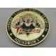 Double Sided Officer School Personalized Coins with synthetic enamel and Gold, Copper, Silver Plating
