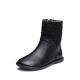 S088 Explosive Martin boots retro handmade leather fashion knitted stitching flat ladies short boots