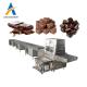 200kg 500kg capacity 200mm Chocolate Tempering Enrobing Machine Cool Tunnel