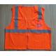 Reflective safety vest,Mesh fabric materials,Plastic/Silver Reflective Trim,EN 471