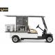48v Electric Multi Purpose Utility Cart  With Refrigerator And Led Lights