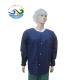 Non Woven Fabric SMS Long Sleeve Surgical Top Blue Green