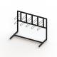 Under Table Metal Vinyl Roll Storage Rack For Workshop