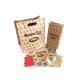 Greaseproof Fried Food Kraft Paper Food Bags Oil Proof