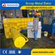 Hand Valve Control or PLC control Scrap Metal Baler/Metal Baling Press used to concentrate iron and brass