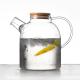 3 - 4 Person Modern Glass Teapot , Wedding / Holidays Pyrex Glass Kettle
