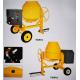 Cylinder Type Gasoline Cement Mixer Semi Dry 350L Gas Powered Cement Mixer