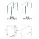 1.0mm SS316 Removable Swimming Pool Handrails