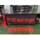 P10 Outdoor 6000nits Scrolling Message Led Signs SMD3535