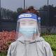 Transparent Medical Protective Face Shield With Adjustable Droplet