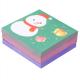 Self Adhesive Christmas Sticky Note Pads Memo Notebook 8cm X 8cm