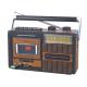 DC 6V Portable Radio Player With Tape Playback Recording multifunctional