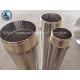 SS 4-1/2, 6-5/8, 8-5/8 Rod Based Continuous Slot Wedge Water Wire Screen