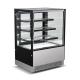 2022 New Style Cake Display Cake Chiller Refrigerated Showcase Cabinet Vertical Pastry Display Freezer