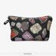 Women Cosmetic Bag 3D Printing Makeup Bags With Multicolor Pattern Cute Cosmetics Pouchs For Travel Ladies Pouch