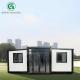 20ft Expandable Trailer Home Manufacturer Warmth cold resistance Customizable galvanized steel frame