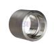 SW High Pressure SS Fittings , Forged Stainless Steel Socket Weld Coupling