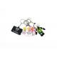 2D 3D PVC Colorful Custom Printed Keychains Irregular / Rectangle Shape With Logo Custom