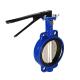 Ductile Iron Butterfly Valve Lever Operation Wafer Type