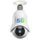 E27 Light Bulb 1080p Fisheye Camera Wireless Wifi For Home Security