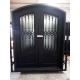 2016 Hot Sales Finished Surface Wrought Iron Double Door For House