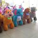 Hansel hot selling kids walking battery operated ride on stuffed animals