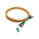 LSZH 2.0 Mm Duplex Optical Fiber Cable G657A1 SC / E2000 / FC / ST