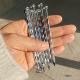 Electro Galvanized Steel Concrete Nails Angular Spiral For Pakistan Market