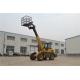 Yellow Telescopic Boom Forklift With Working Platform 5.4m Lifting Height WY3000