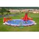 Fantasy Dragon Slide Pool Water Park For Kids