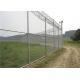 Construction Metal Chain Link Fencing 6 Ft Galvanized Chain Link Fence