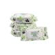 Unbleached Disposable Bamboo Wet Wipes , Durable Biodegradable Toilet Wipes