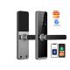 Glomarket Wholesale Factory Price Intelligent Fingerprint Handle Lock Keyless Digital Hotel Tuya App Smart Digital Door Lock