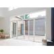 Interior Bifold Design Frameless Glass Folding Door For Living Room