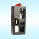 Wholesale black wine glass gift boxes with window