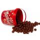 Red 1500ml IML Containers For Chocolate Or Biscuit With Lid And Handle