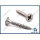 Philips Bugle Head Fine Thread Stainless Steel Drywall Screw, SUS 304/316/410