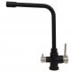 Black Kitchen Faucets Stainless Steel 304/316 Kitchen Sink Tap Water Mixer 3 Way Water Filter Tap Water Faucets