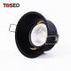 Slim 85mm Cut Out Anti Glare Downlights Deep Cup Black Living Room Ceiling Lights