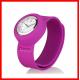 2013 Popular and colorful design silicone slap watch