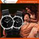 061A Couple Watch Valentine's Day Gift for Boyfriend Girlfriend Leather Watch Quartz Watch