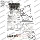 V2607 Overhaul Rebuild Kit Cylinder Liner Piston With Pin Kit Valve Seat Valve Guide Gasket Kit For Kubota