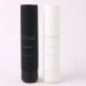 White Or Black Matte Soft Touch Cosmetic Plastic Tube For Face Wash Cream