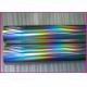 seamless rainbow pattern PET Holographic metallied film for lamination and