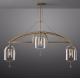 Luxurious RH Chandelier Fulcrum Linear Chandelier For Dining Room